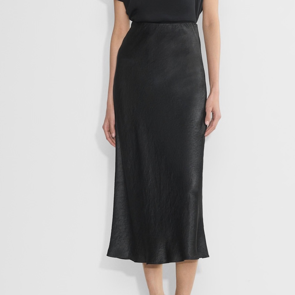 Babaton Aritzia Slip Satin Maxi Skirt